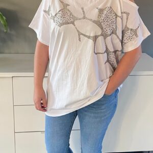 Evis T-shirt med pailletter