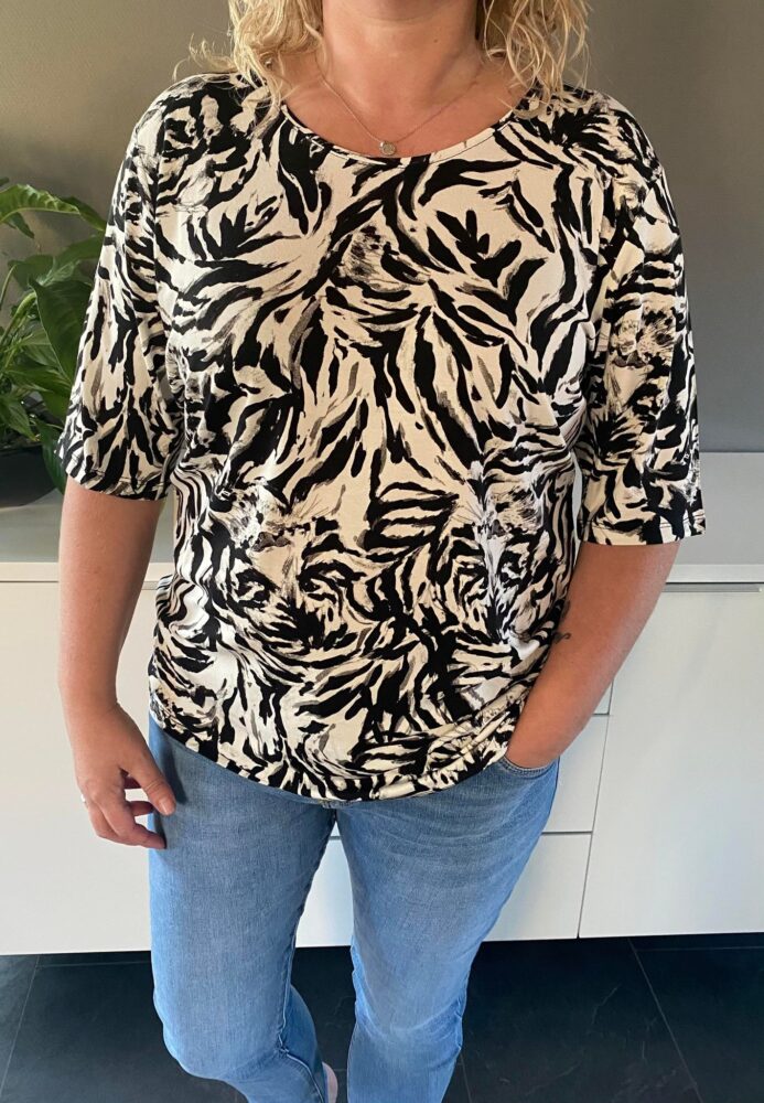 t-shirt med Tiger print