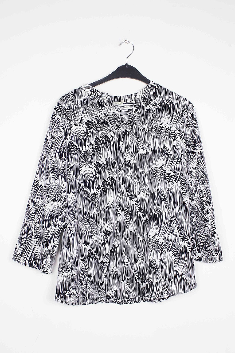 Bluse med print