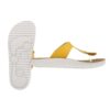 Flade sandale gul